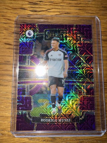 Rodrigo Muniz 2023 Panini Select Purple Mojo Prizm