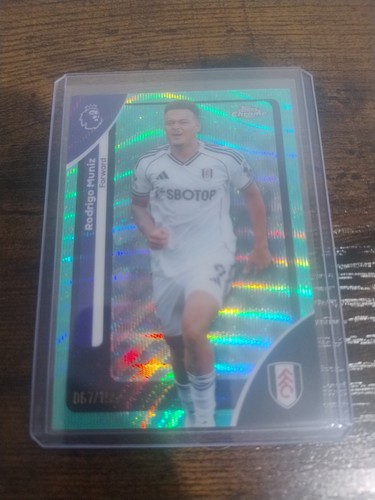 Rodrigo Munoz 2026 Topps Chrome Premier League Aqua /199