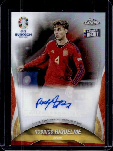 Rodrigo Riquelme 2023 Topps Chrome UEFA Euro