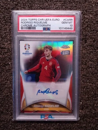 Rodrigo Riquelme 2024 Topps Cromo UEFA Euro