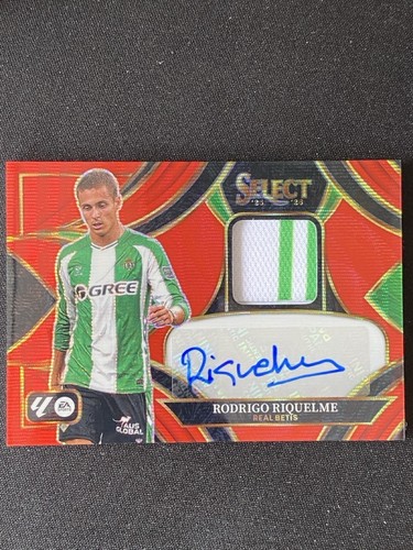 Rodrigo Riquelme 2025 Panini Select Red Wave