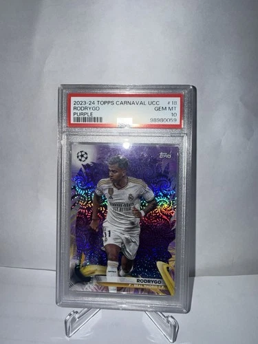Rodrygo 2023 Topps Carnaval Edition Purple /15