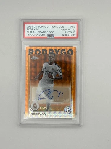 Rodrygo 2024 Topps Chrome /25