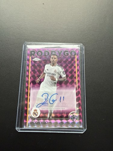 Rodrygo 2024 Topps Chrome /75