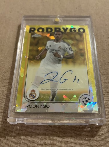 Rodrygo 2024 Topps Chrome /75