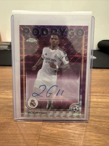 Rodrygo 2024 Topps Chrome /75