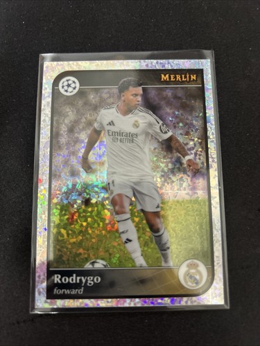 Rodrygo 2024 Topps Chrome Mini Diamond Refractor