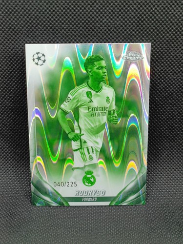 Rodrygo 2023 Topps Chrome Raywave Refractor /225