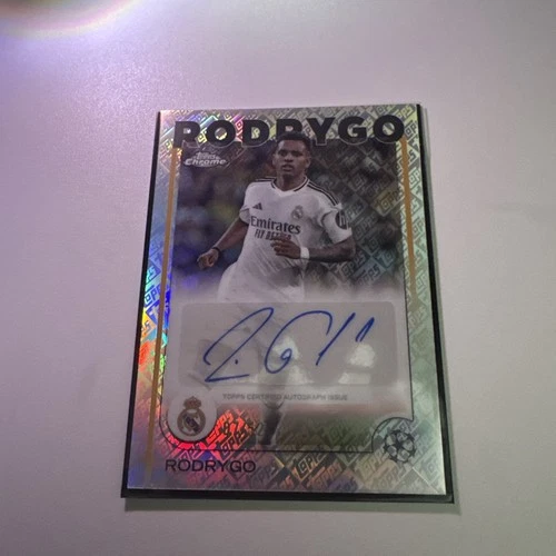 Rodrygo 2024 Topps Chrome Refractor /52