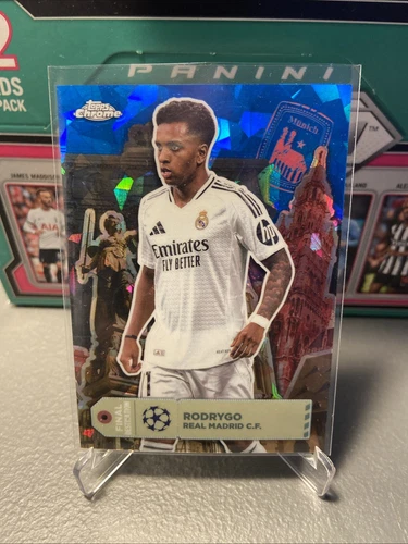 Rodrygo 2024 Topps Chrome Sapphire