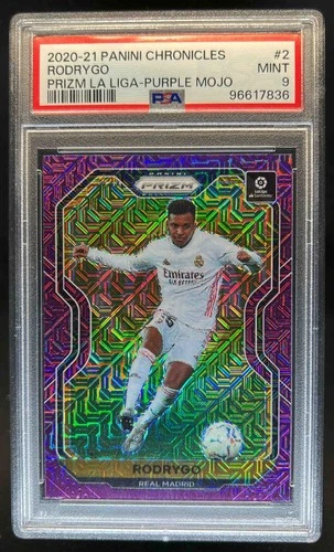 Rodrygo 2020 Panini Chronicles Purple Mojo