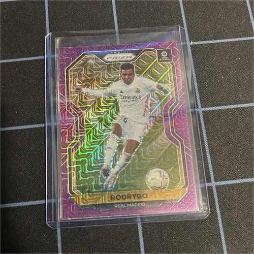 Rodrygo 2021 Panini Chronicles Purple Mojo Prizm