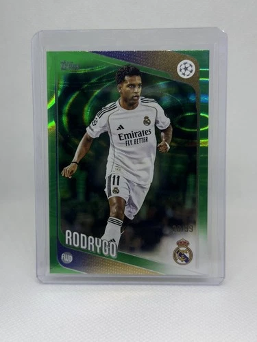 Rodrygo 2025 Topps Competiciones de Clubes UEFA Verde /99