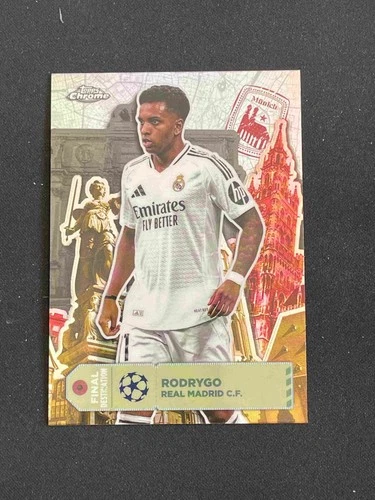 Rodrygo 2025 Topps Cromo Destino Final #FD-13