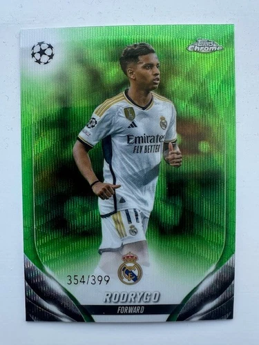 Rodrygo 2023 Topps Cromo Hobby UCC Champions League Paralelo /399