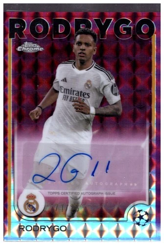 Rodrygo 2024 Topps Cromo UCC /75