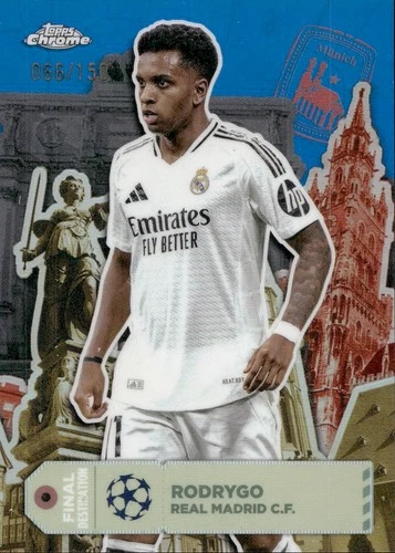 Rodrygo 2024 Topps Cromo UCL /150