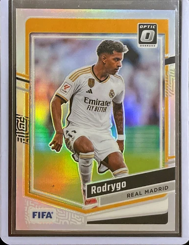 Rodrygo 2023 Panini Donruss Optic Silver Holo Prizm