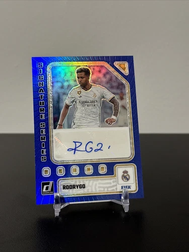 Rodrygo 2023 Panini Donruss Soccer Blue /99