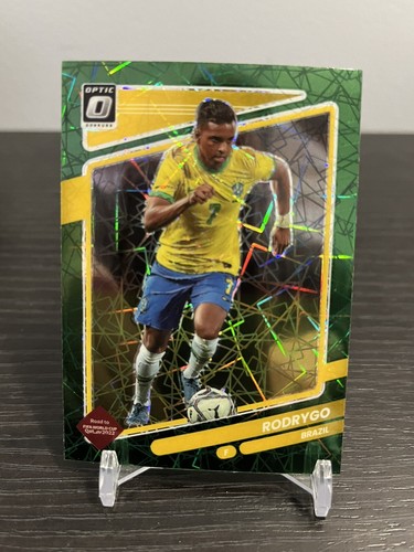 Rodrygo 2021 Panini Donruss Velocity Optic Prizm