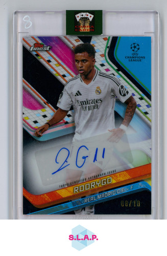 Rodrygo 2024 Topps Finest /10