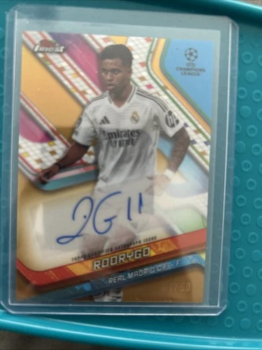 Rodrygo 2024 Topps Finest /50