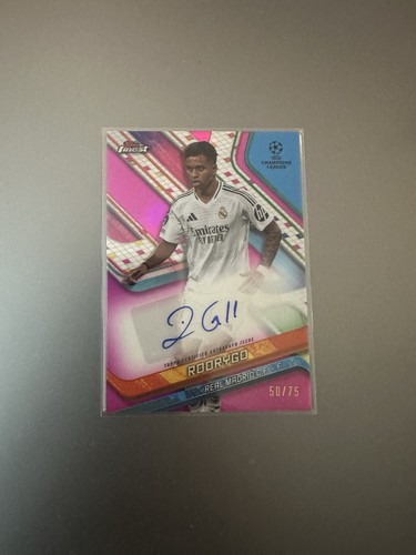 Rodrygo 2024 Topps Finest /75