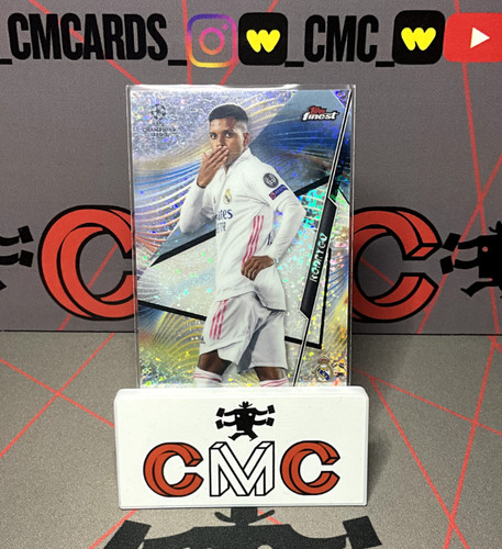 Rodrygo 2020 Topps Finest Silver Diamond /175