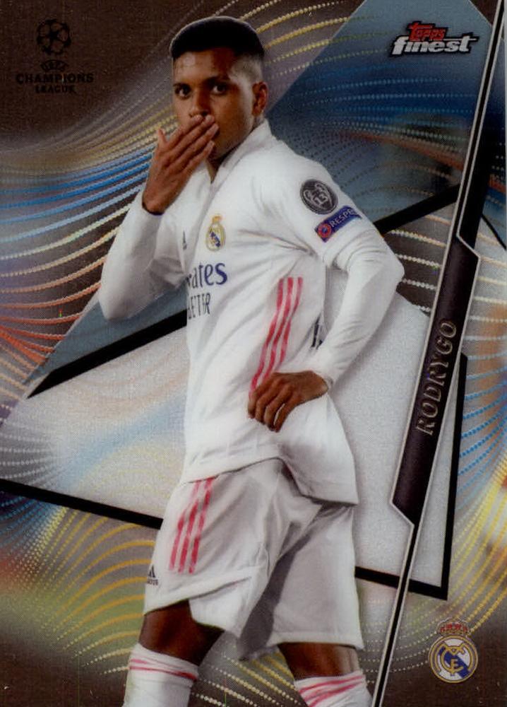 Rodrygo 2020 Topps Finest UEFA 5