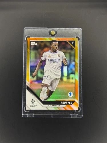 Rodrygo 2021 Topps First Edition Orange /25