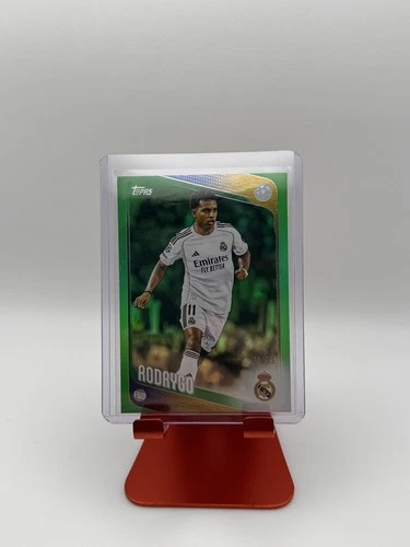 Rodrygo 2025 Topps Flagship Green Refractor /99