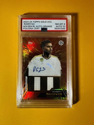 Rodrygo 2023 Topps Gold UCC Gold /5