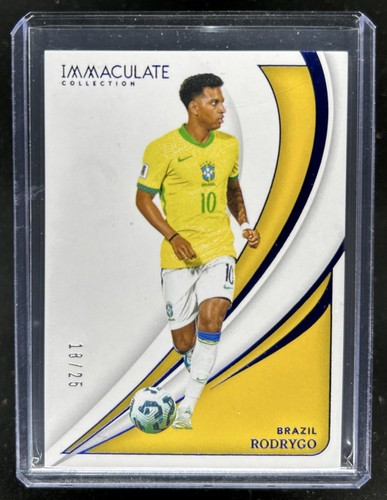 Rodrygo 2024 Panini Immacolata Zaffiro /25