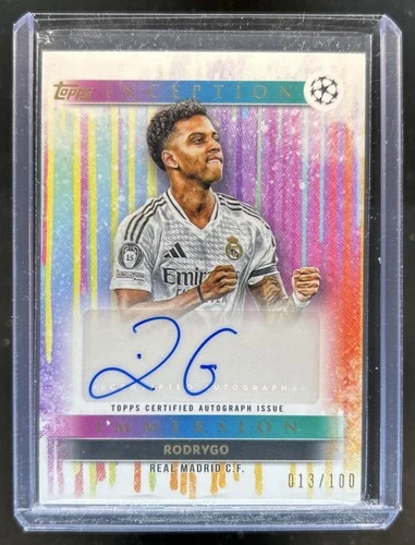 Rodrygo 2024 Topps Inception /100