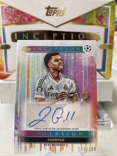 Rodrygo 2024 Topps Inception /100