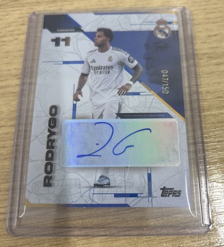 Rodrygo 2025 Topps Los Blancos 047/150
