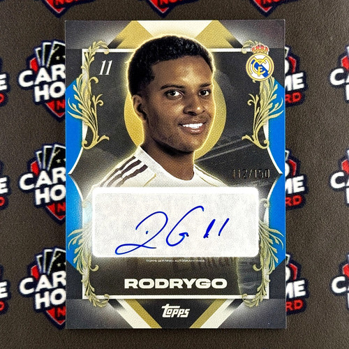 Rodrygo 2025 Topps Los Blancos /150