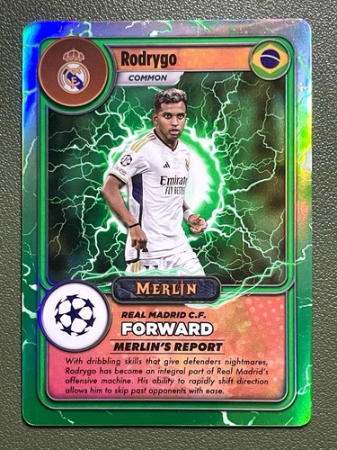 Rodrygo 2023 Topps Merlin Chrome