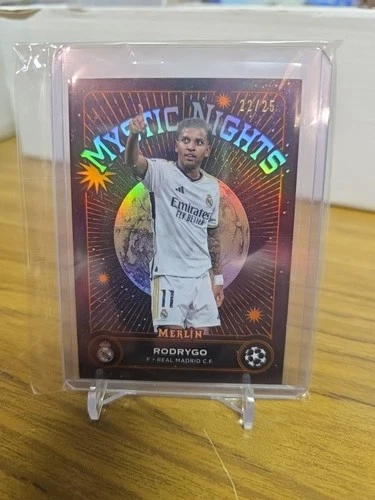 Rodrygo 2024 Topps Merlin Chrome /25