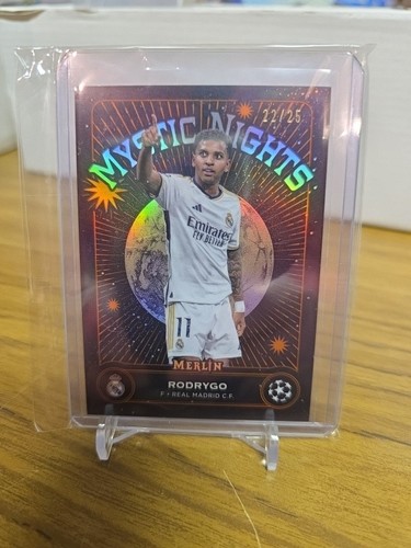 Rodrygo 2023 Topps Merlin Chrome /25