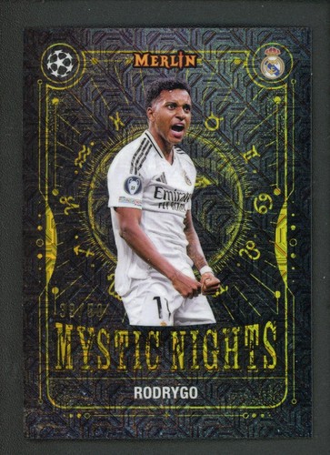Rodrygo 2025 Topps Merlin Chrome /50