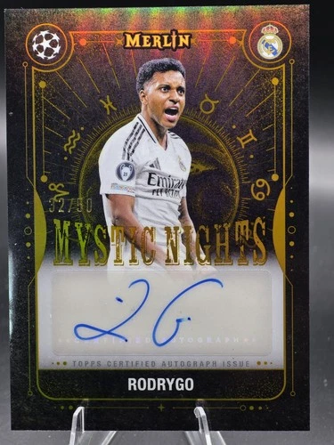 Rodrygo 2024 Topps Merlin Chrome /50
