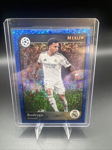 Rodrygo 2024 Topps Merlin Chrome Blue Refractor /150