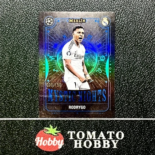 Rodrygo 2024 Topps Merlin Chrome Blue Refractor /150