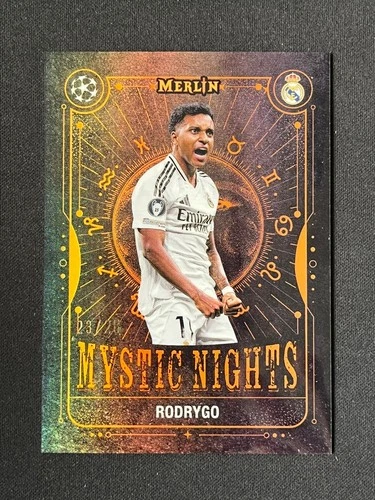 Rodrygo 2024 Topps Merlin Chrome Orange 23/25