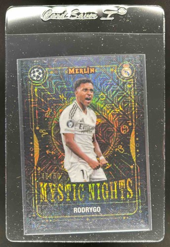 Rodrygo 2024 Topps Merlin Chrome UEFA Gold Mojo Refractor /50