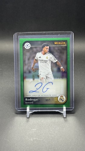 Rodrygo 2024 Topps Merlin Chrome Verde /99