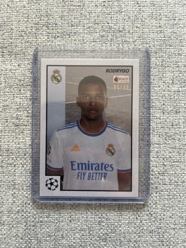 Rodrygo 2022 Topps Merlin Heritage 97 Gris /99