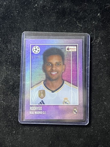 Rodrygo 2023 Topps Merlin Heritage Purple /99