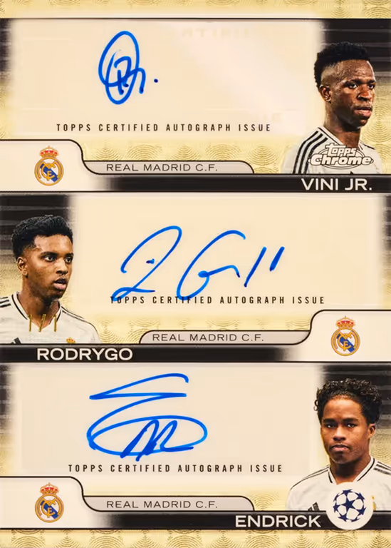 Rodrygo 2024 Topps Merlin UEFA Club Competitions